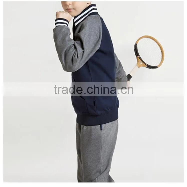 The British School of two sets of sportswear and student sports suit children sweater suit Customize as you like!