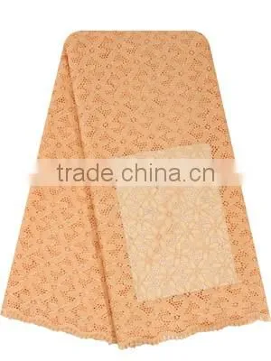 Heavy Lace Swiss Cotton Lace with Embriodery SL0402-6