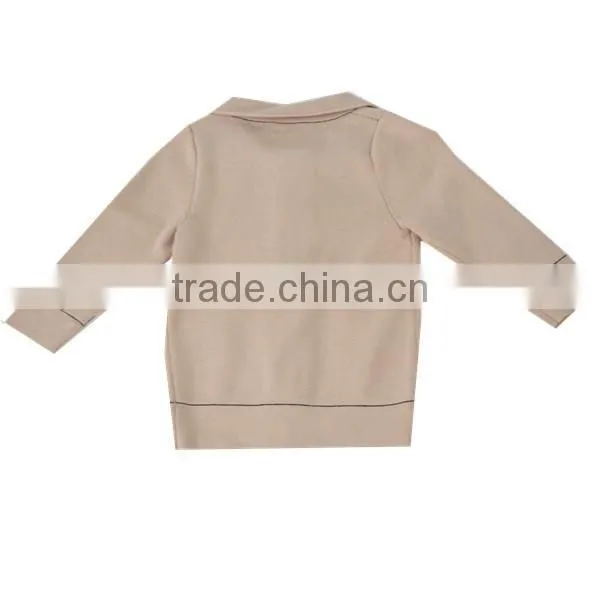 New arrival single breasted boys kintted cardigan sweater
