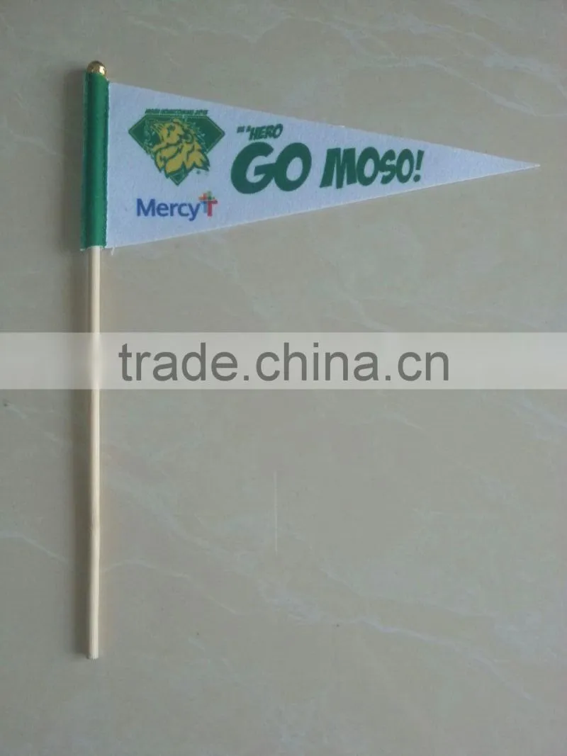 polyester pole hand flag