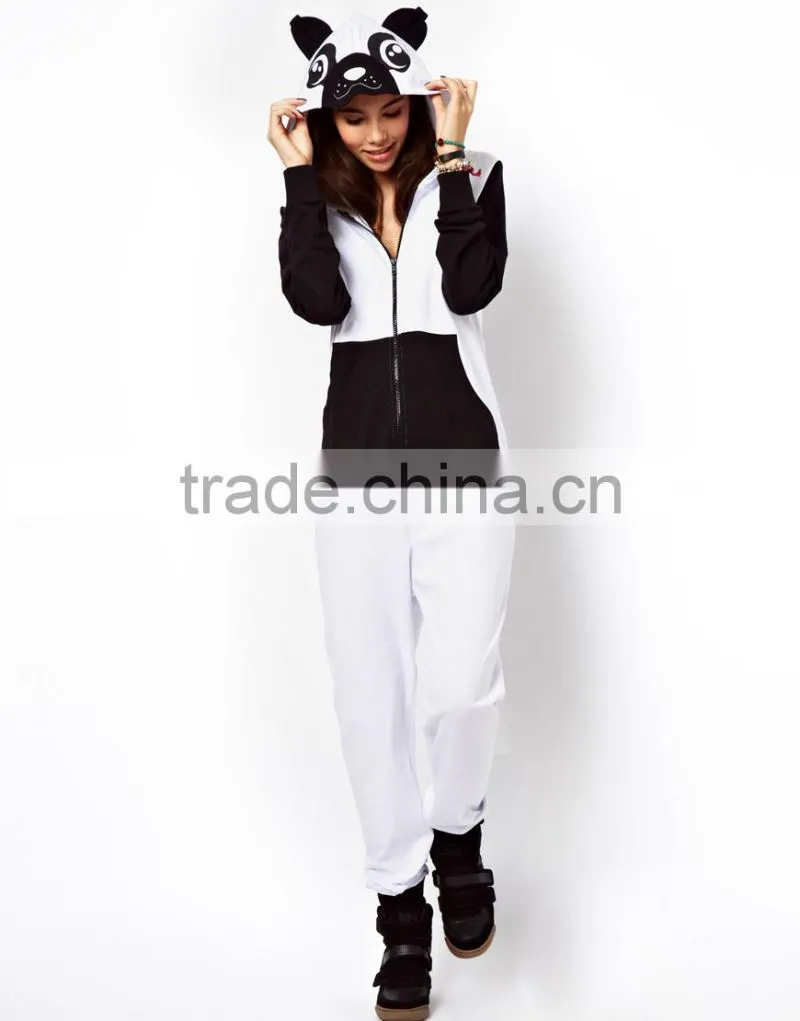 Wholesale dongguan pouch front pocket jumpsuit in puppy style