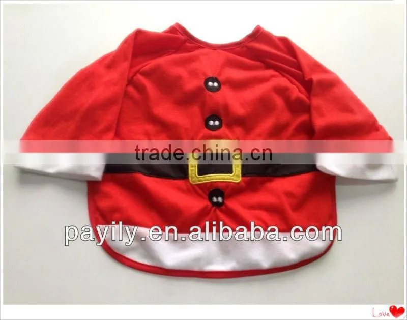 EN 71 Embroidered Christmas knitted fabrics dog clothing
