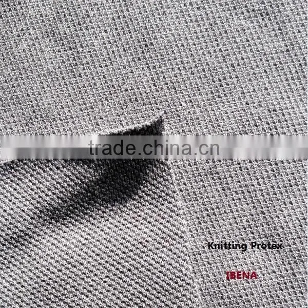 Modacrylic knit fabric
