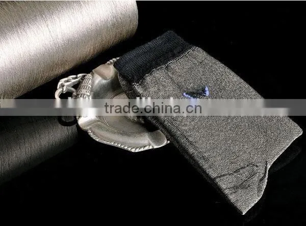 silver antibacterial yarn absorb odor fiber