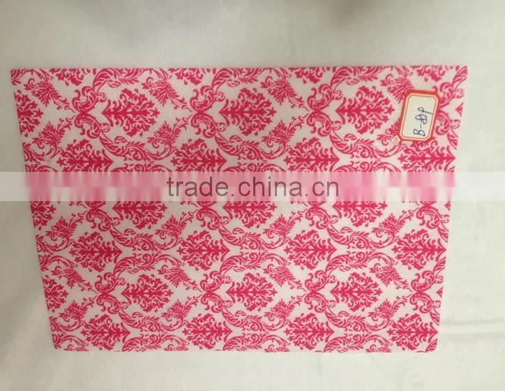 High temperature resistant polyester PET printing non-woven fabric