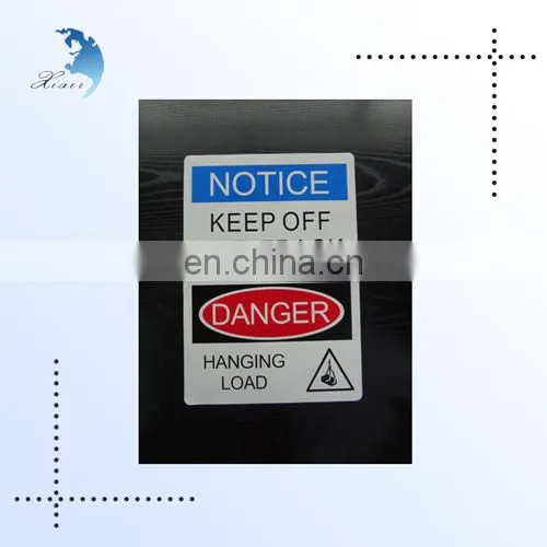Decorative Office Wall Hanging Clear Acrylic Name Plate
