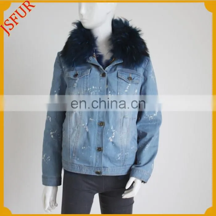 Wholesale From China Raccoon Fur Collar Jacket Design Parka