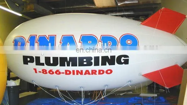 custom inflatable airplane advertising helium balloon for sale