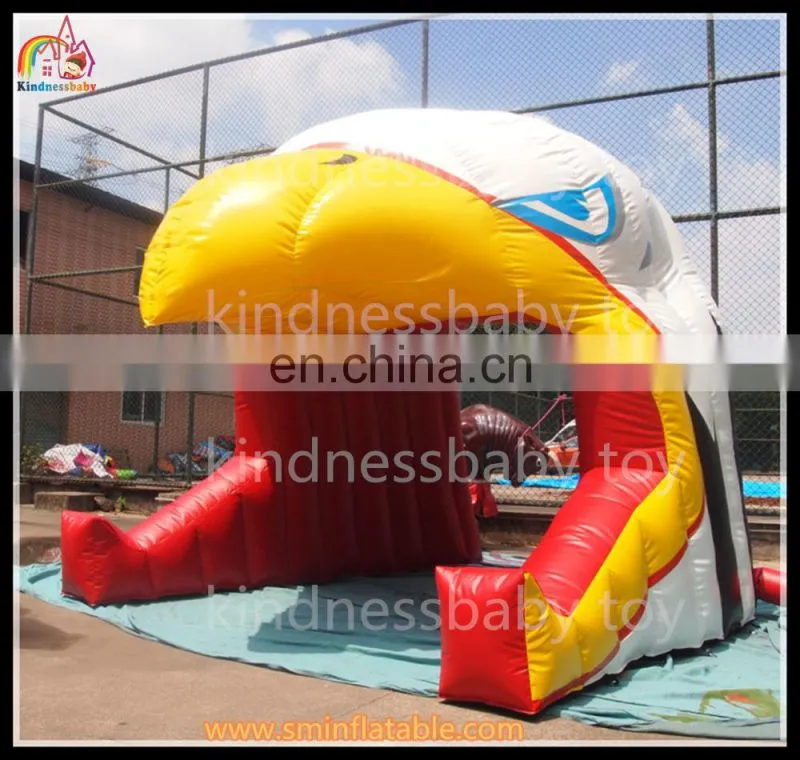 High quality inflatable eagle tunnel, inflatable mascot eagle tent for outdoor