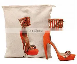 promotional dancing drawstring shoe bag