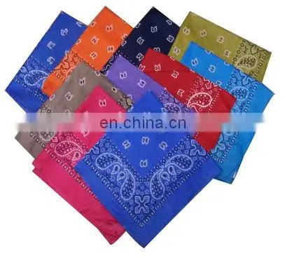 bandana, custom polyester cotton