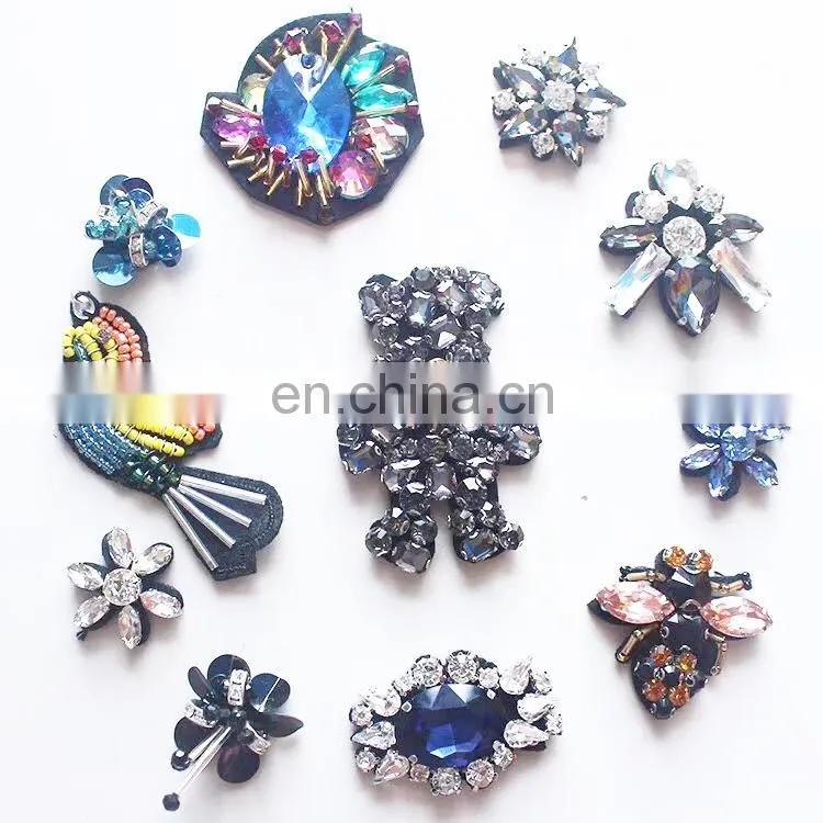 fruit Patches Beaded Handmade Applique