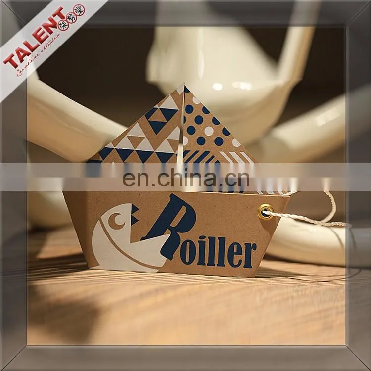 custom new china printing paper hard tag