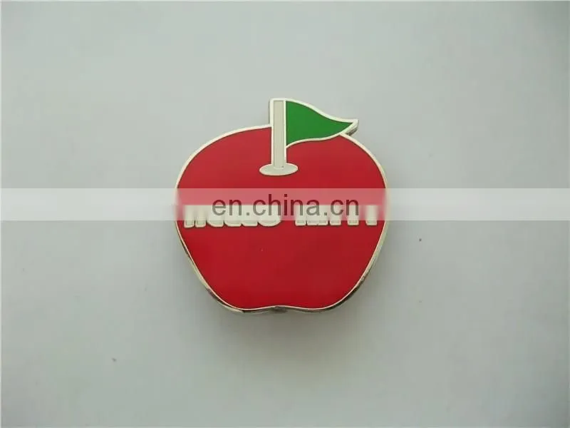 custom logo magnetic golf ball marker hat clip