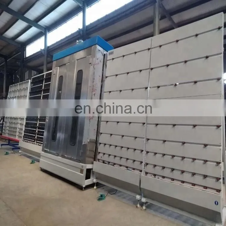 Vertical glass washer machine /horizontal glass washing equipment