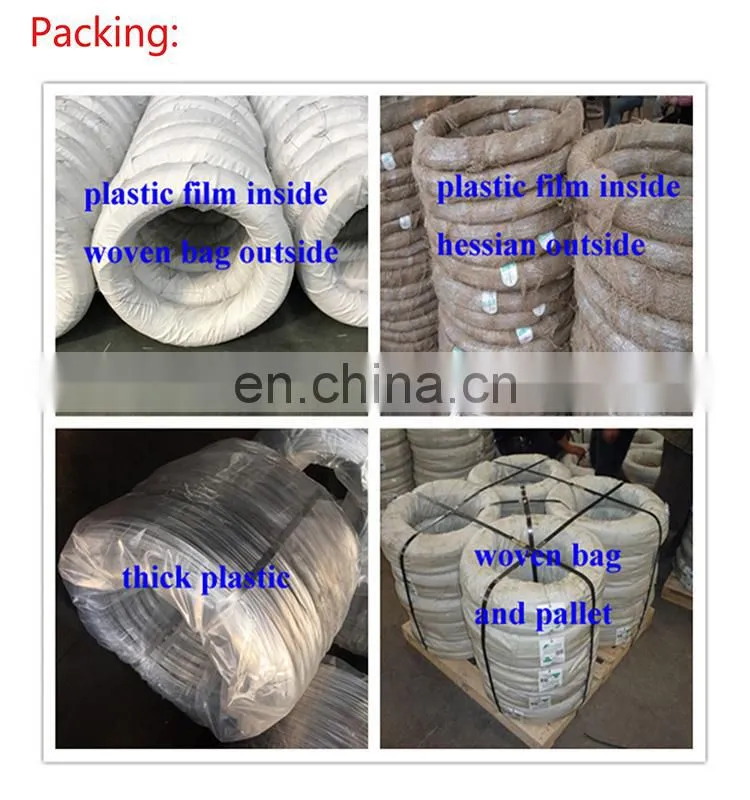 low price ! Q195 galvanized iron wire from Tangshan
