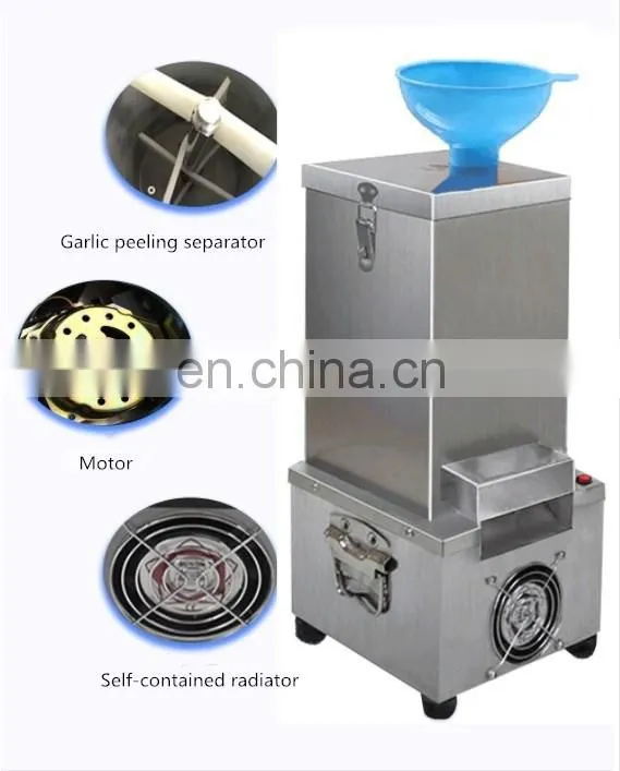 stainless steel dry garlic peeling machine/Electric Automatic Small Garlic Peeler Machine Garlic Peeling Machine