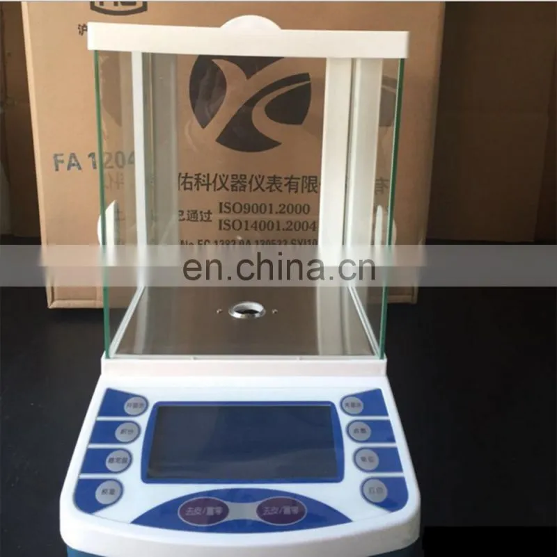 FA2104C 210g 0.1mg precision balance scale rs232