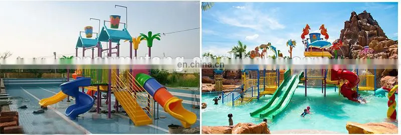 mutong aqua park equipment waterslide fiberglass Large water slides for sale