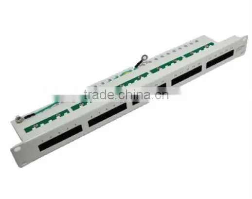 inside FTTH 25 port voice patch panel