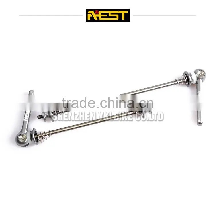 bicycle rear quick release /cnc titanium skewer/cycling skewer