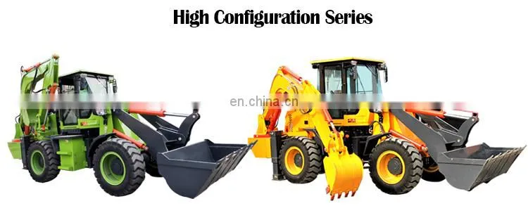 Multifunction backhoe front end loader compact backhoe loader and backhoe