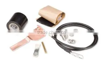 Universal Copper Strap type Grounding Kits/Earthing Kits for RF Coaxial Cable