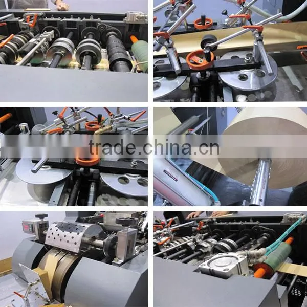 paper shopping bag making machine with handles inline
