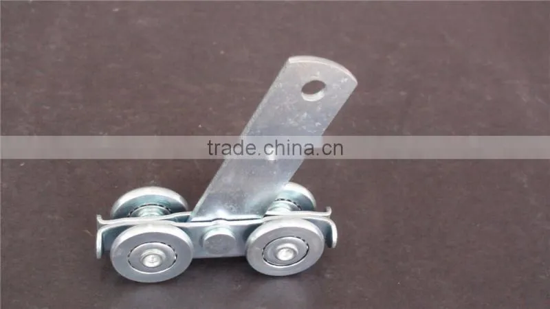 07125 Curtain sider trailer roller double rollers