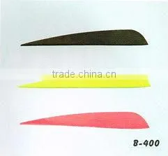 Arrow plastic feather fletching vanes 1.75",2",2.5",3",4",5" linkboy hunting