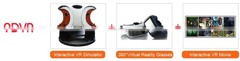 2015 Newest Virtual Reality Headset 9D Virtual Reality with Motion Platform