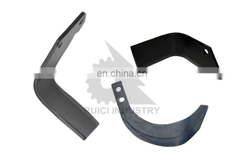 China Custom Agriculture Cultivator Long Power Rotary Tiller Blade For Farm Tractor
