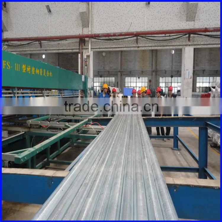 High quality plastic coated steel pipe from China