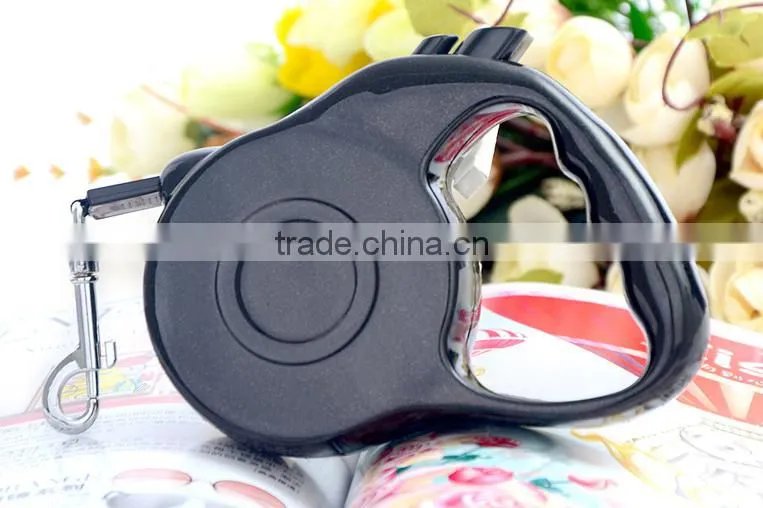 Plastic 3 meter 5 meter automatic retractable dog leash dog accessories