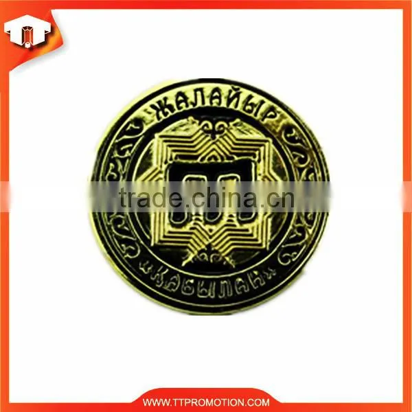 2015 custom high quality toy gold coins