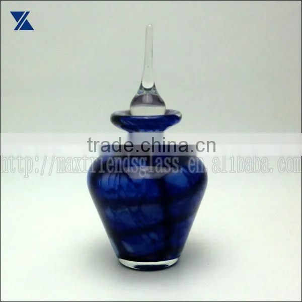 hand blown glass room fragrance diffuser bottle
