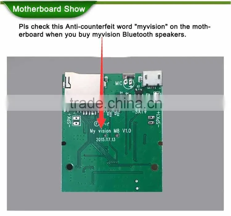 new products in russia My vision mini speaker wireless M8 bluetooth speaker in alibaba china