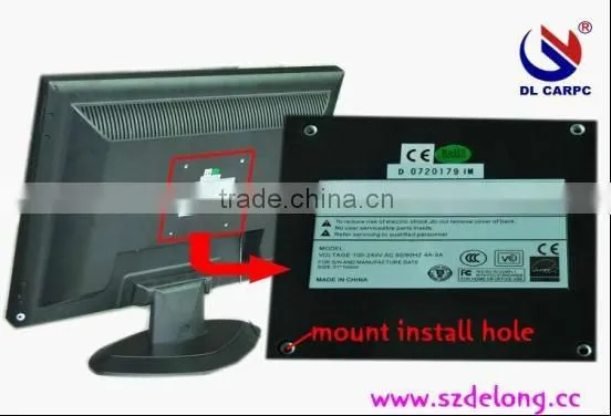 Hot Sale!!!Bulk Touchscreen 19 Inch Folding Computer Monitor