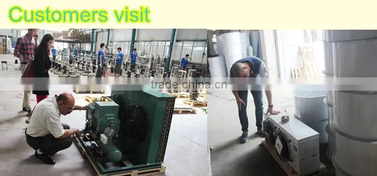 heat exchanger condensing units for cold storage