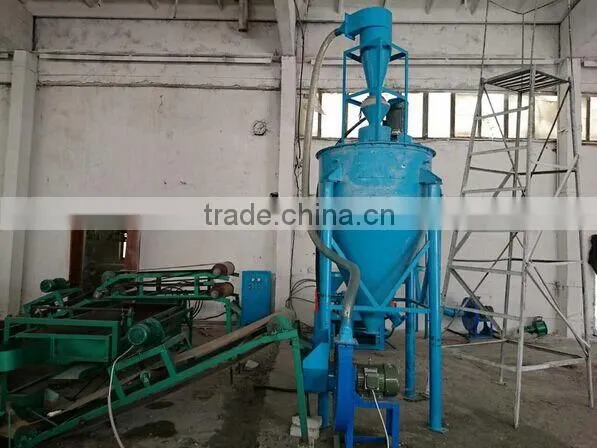 low price hot sale high quality used tire crushing machine into rubber powder from tire recycling