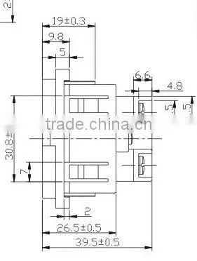10A 16A 250V Euro AC sockets and switches