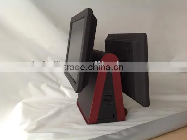 DTK-POS1533 7 Years Gold Supplier 15 Inch All In One POS System Dual Screen