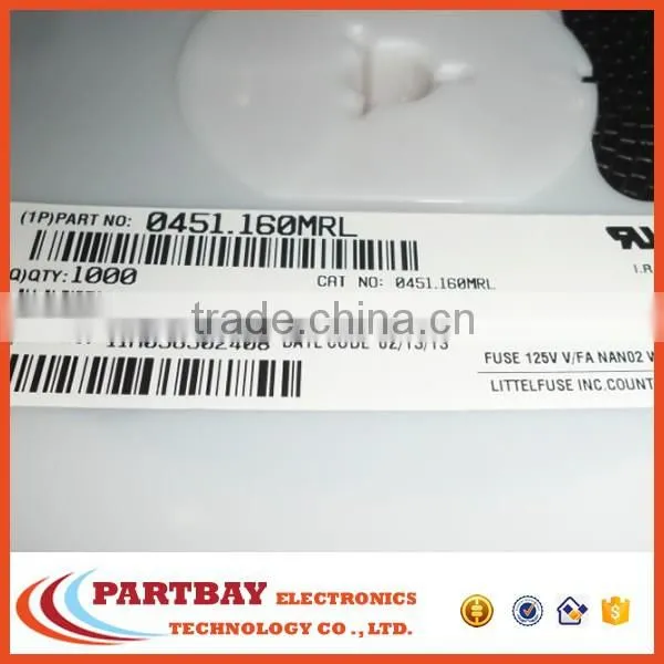 Littelfuse very fast acting SMF Fuse 1808 0451.160MRL 160MA 125V