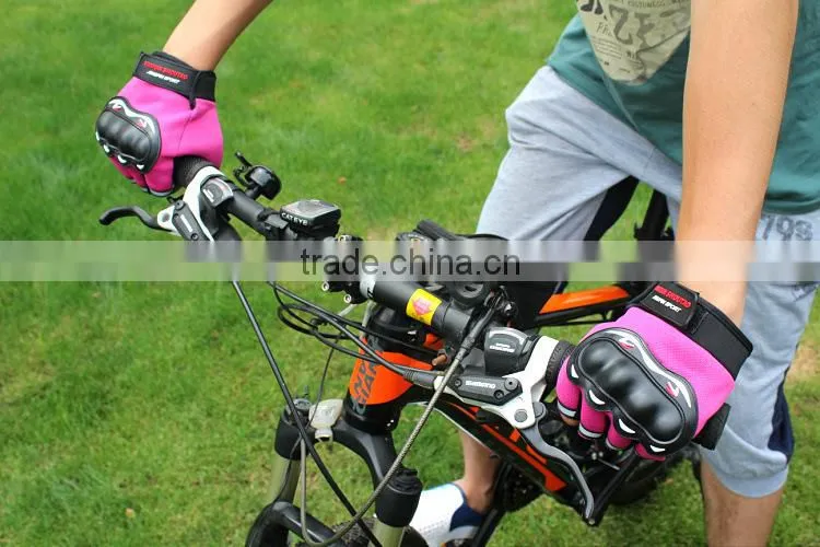 Men Motorcycle Cycling Gloves Half Finger Anti Slip 3D Hard Shell Protective Bicycle Bike Riding Racing Gloves