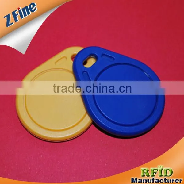 hot sale Waterproof ABS material TK4100 RFID keyfob