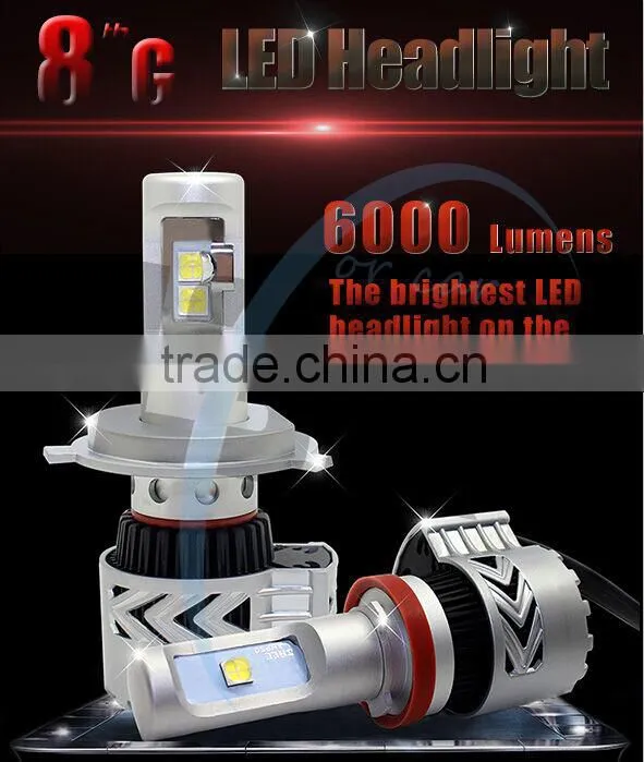 Wholesale price H13 led car light high lumen 6000LM 40W car led headlight