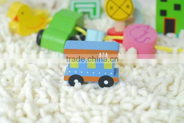 wooden string beads toy toys for kid educational