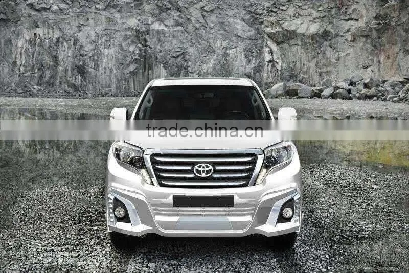 For Toyota Prado 150 with LED Restyling wald body kit/material best PP from factory