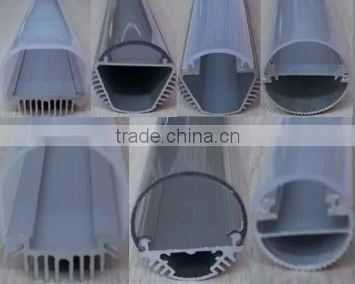 Al&PC lampshade//LED lihgt tubeT5 T8 T10