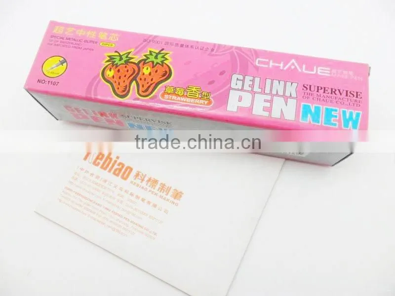 Strawberry Scented Refill For Basic Gel Pen Korean Stationery